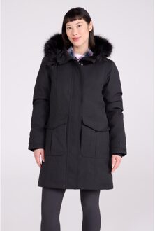 Dames/Dames Aurora Donsjack (Jet Zwart)