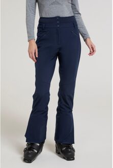 Dames/Dames Avalanche RECCO Hoge Taille Skibroek (Donkerblauw)