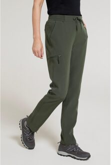 Dames/Dames Avontuur Waterbestendige Wandelbroek (Kaki Groen) - maat