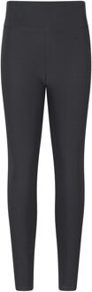 Dames/Dames Borg Gevoerde Thermische Legging (Houtskool) - maat