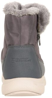 Dames/Dames Boston fleece gevoerde sneeuwlaarzen (Grijs) - maat