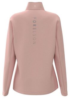 Dames/Dames Broadway Quarter Zip Golf Base Layer Top (Roze) - S