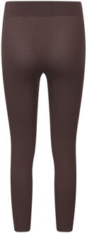 Dames/Dames Carmel Geribd Naadloos Thermobroekje (Bruin)