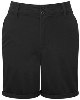 Dames/Dames Chino Lichtgewicht Shorts (Zwart) - XS