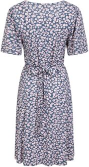 Dames/Dames Como Bloemen Jurk (Grijs)