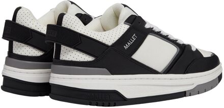 Dames/Dames Compton Leren Trainers (Zwart)