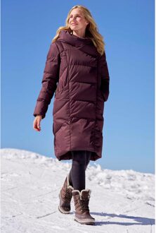 Dames/Dames Cosy Extreme II Wrap Donsjack (Donkere Bourgogne)
