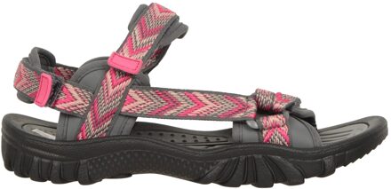 Dames/Dames Cyprus Chevron Sandalen (Donkerroze) - EU 38 / UK 5