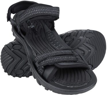 Dames/Dames Cyprus Chevron Sandalen (Zwart) - EU 40.5 / UK 7