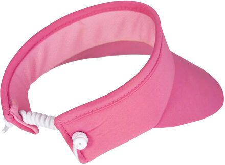 Dames/Dames Diamante Logo Golf Zonneklep (Roze) - maat