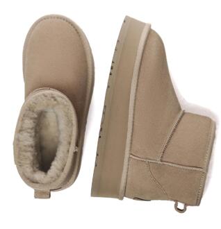 Dames/Dames Dusky Classic Cow Suede Mini Laarzen (Bruin) - EU 40.5 / UK 7