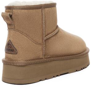 Dames/Dames Dusky Classic Cow Suede Mini Laarzen (Kastanje) Kastanjebruin - EU 40.5 / UK 7