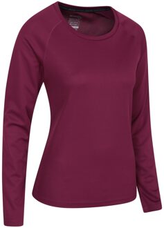 Dames/Dames Endurance Top met lange mouwen (Roze)