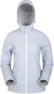 Dames/Dames Exodus bedrukt waterafstotend softshell jack (Grijs) - EU 32 / UK 4