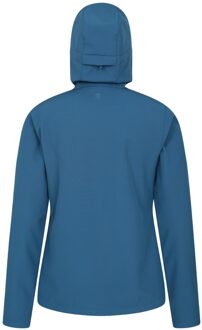 Dames/Dames Exodus waterafstotend softshell jack (Blauw) - EU 34 / UK 6
