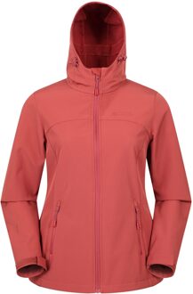 Dames/Dames Exodus waterafstotend softshell jack (Gebrande sinaasappel) Oranje - EU 38 / UK 10