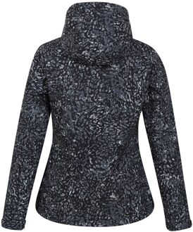 Dames/Dames Exodus Waterafstotende Soft Shell jas met dierenprint (Zwart) - EU 34 / UK 6