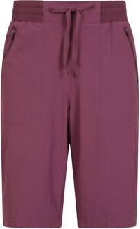 Dames/Dames Explorer Lange Shorts (Bourgondië) Bourgogne - EU 36 / UK 8