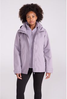 Dames/Dames Fell II 3 in 1 Jas (Donker paars) - EU 48 / UK 20