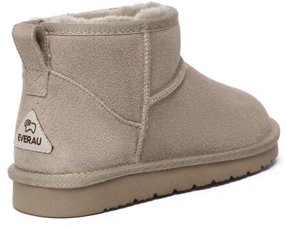 Dames/Dames Finch Ultra Classic Cow Suede Mini Laarzen (Zand) - EU 40.5 / UK 7