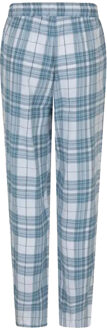 Dames/Dames Flanellen Lounge Broek (Blauw) - maat