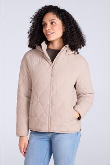 Dames/Dames Flora Gewatteerde Jas (Beige) - maat EU 34 / UK 6