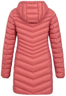 Dames/Dames Florence lange gewatteerde jas (Roest) - EU 38 / UK 10