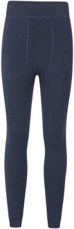 Dames/Dames Fluffy Fleece Gevoerde Thermische Legging (Marine) Navy - S