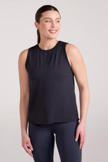 Dames/Dames Gerecycled Vest Top (Zwart) - EU 32 / UK 4