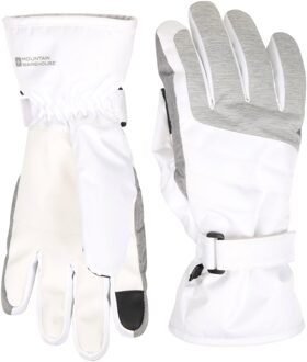 Dames/Dames Glide Waterdichte Skihandschoenen (Wit)