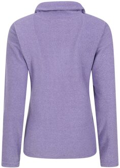 Dames/Dames Hebridean Cowl Neck Fleece Top (Druif) Paars - EU 36 / UK 8