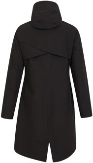 Dames/Dames Hilltop Extra Lang Waterdicht Jasje (Zwart)