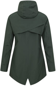 Dames/Dames Hilltop II Waterdichte Jas (Donkere Khaki) - maat EU 34 / UK 6 Kaki