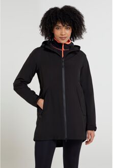 Dames/Dames Hilltop II Waterdichte Jas (Jet Zwart) - maat