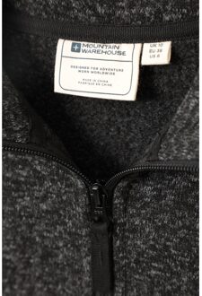 Dames/dames Idris fleecejack met panelen (Zwart) - maat EU 38 / UK 10