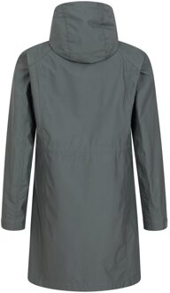 Dames/Dames Ioana Longline Zachte Shell Jas (Groen) - EU 38 / UK 10