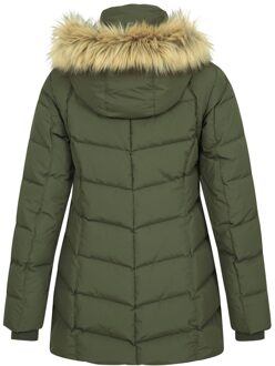 Dames/Dames Isla II Lange Donzen Jas (Donkere Khaki) Kaki - EU 40 / UK 12