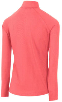 Dames/Dames jas met reliëf met volledige rits (Koraalroze) - XL