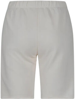 Dames/Dames Katoenen Sweat Shorts (Wit)