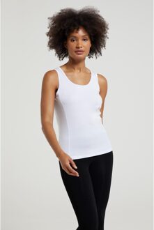 Dames/Dames Keep The Heat Thermisch Vest Top (Wit)