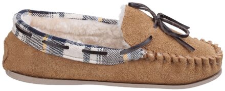 Dames/Dames Kilkenny Klassiek Bont gevoerde Mocassinslippers (Tan) Bruin - EU 40.5 / UK 7