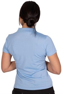 Dames/Dames Klassiek Micro Pique Golf Poloshirt (Cerulean) Middelblauw - EU 46 / UK 18