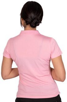 Dames/Dames Klassiek Micro Pique Golf Poloshirt (Snoepjesroze) - maat EU 46 / UK 18