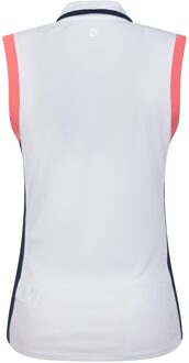 Dames/Dames Klassiek Polo Hals Golf Vest Top (Wit) - EU 34 / UK 6