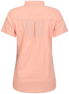 Dames/dames Kokosnoot Shirt met korte mouwen (Koraal) - maat