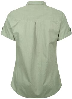 Dames/dames Kokosnoot Shirt met korte mouwen (Licht Khaki) Kaki - EU 44 / UK 16