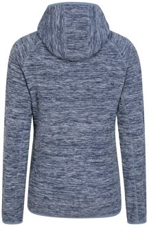 Dames/Dames Lleyn II Melange Full Zip Hoodie (Donkerblauw) - maat EU 42 / UK 14