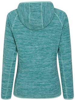 Dames/Dames Lleyn II Melange Full Zip Hoodie (Teal) Groenblauw - EU 40 / UK 12