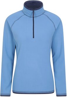 Dames/Dames Montana Half Zip Fleece Top (Donkerblauw)