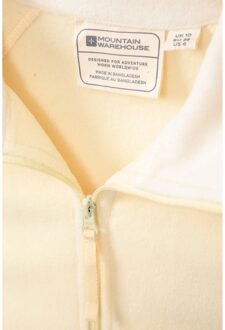 Dames/Dames Montana Half Zip Fleece Top (Geel) - maat EU 48 / UK 20